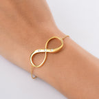 LUXURIANT DIAMOND - Lab Grown Diamant SI-GH Armband ca. 19 cm 925 Silber 750 Gelbgold vermeil ca. 0.15 ct