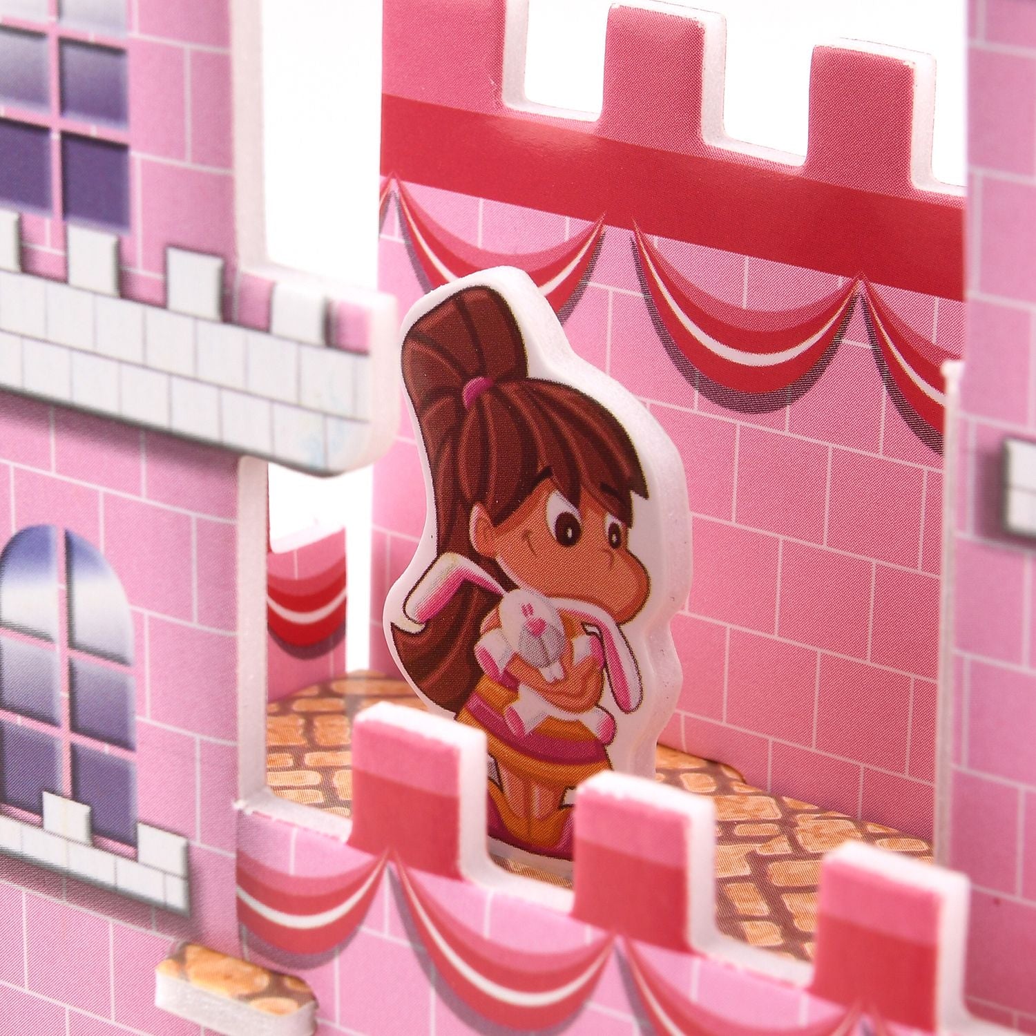 DIY 3D Puzzle Traum-Schloss, 21x16x27 cm