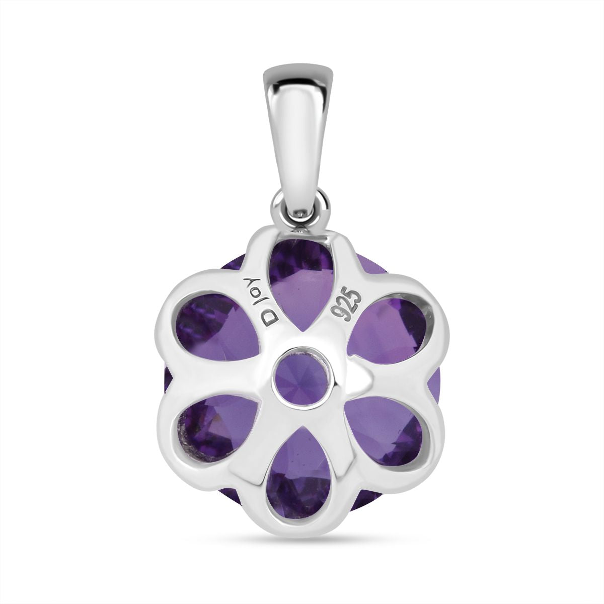 ShopLC Exklusiv: Millennial-Schliff, Afrikanischer Amethyst Anhänger 925 Silber rhodiniert ca. 6,30 ct.