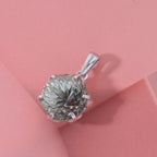 ShopLC Exklusiv: Millennial-Schliff, Prasiolith Anhänger, 925 Silber rhodiniert ca. 6,30 ct.