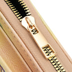 MUSEUM COLLECTION - Crossbody-Bag, Gismonda Alphonso Mucha, RFID-Schutz, Größe 20x11x2 cm, Beige-Gelb