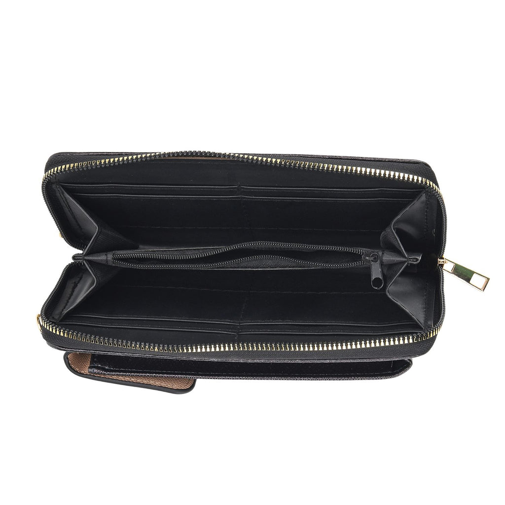 MUSEUM COLLECTION - Crossbody-Bag mit Mädchen mit dem Perlenohrring Vermeer, Größe 20x11x2 cm, Schwarz