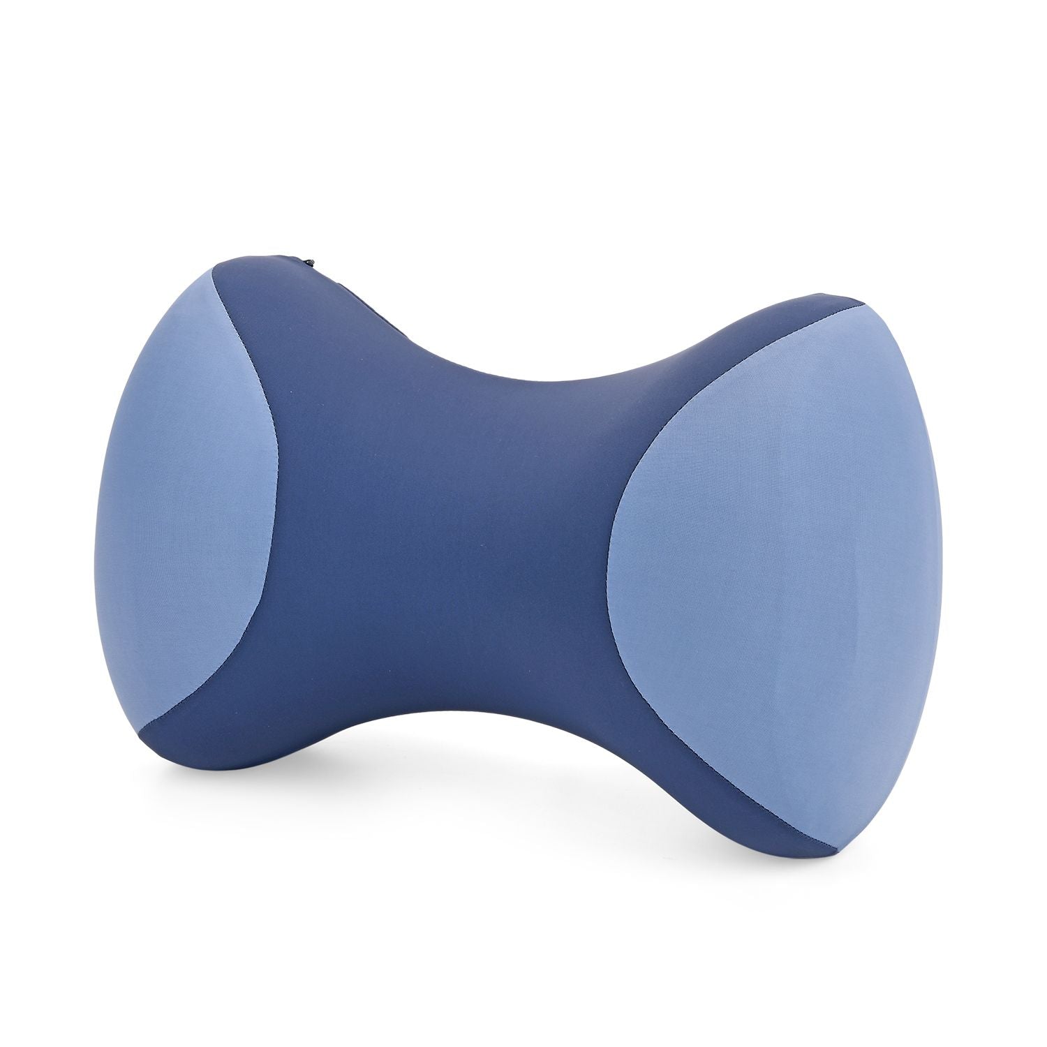 Memory-Schaum-Kniekissen für Seitenschläfer, 36x23x18cm, Blau