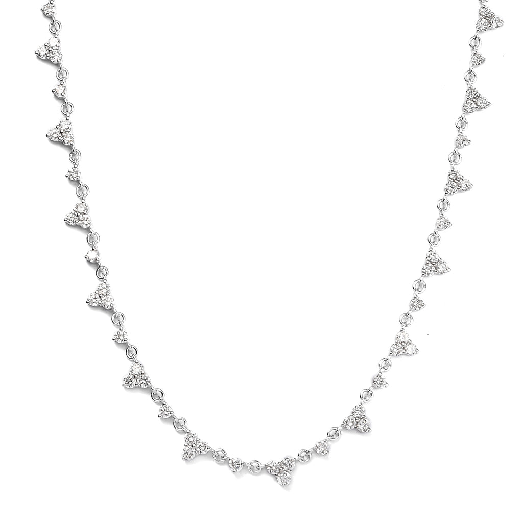 LUXURIANT DIAMOND - Lab Grown Diamant SI-GH Halskette ca. 40.5 cm 925 Silber rhodiniert ca. 3,50 ct.
