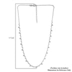 LUXURIANT DIAMOND - Lab Grown Diamant SI-GH Halskette ca. 40.5 cm 925 Silber rhodiniert ca. 3,50 ct.