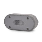 Tragbarer Bluetooth-Lautsprecher und Aufladegerät mit Regenbogen LED Licht, 15W, 235x93x113 mm, Grau