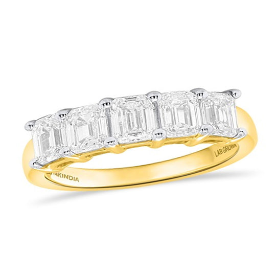 LUXURIANT DIAMOND - Lab Grown Diamant SI-GH Ring 585 Gold ca. 2,50 ct