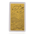 999er Goldbarren mit Unterwassser-Motiv, 100mg