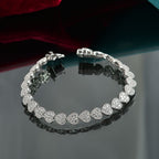 LUXURIANT DIAMOND - Lab Grown Diamant SI-GH Armband ca. 19 cm 925 Silber rhodiniert ca. 4.00 ct