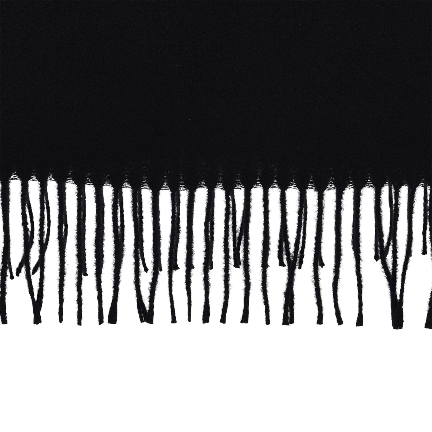 Bestickter Schal mit Paisley und Floralem Stickerei, 70 x 180 cm, Schwarz