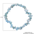 Larimar Armband Flexibel cm ca. 85.00 ct
