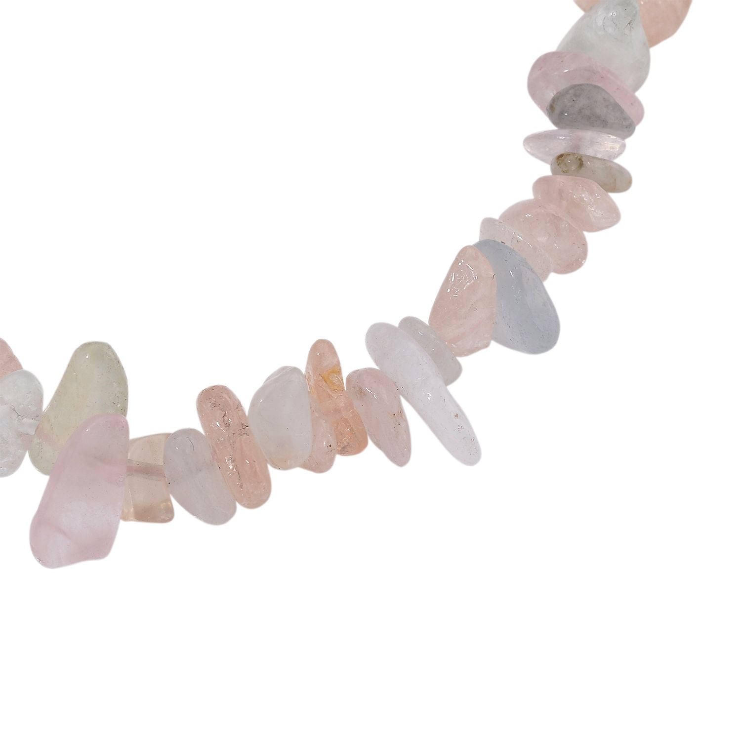 Mehrfarbiger Beryll Armband, flexbel, ca. 85.00 ct