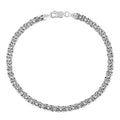 LA BELLA - Königskette Armband, 925 Silber, ca. 20 cm ca. 8,00g