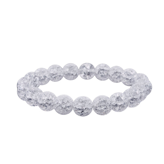 Blauer Eisquarz Armband, flexibles, ca. 139.00 ct