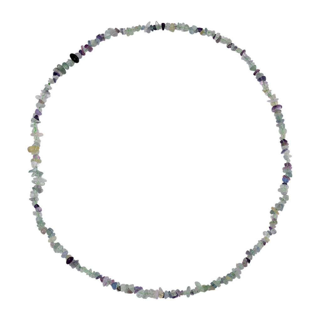 Mehrfarbige Fluorit Kette, 76 cm ca. 320.00 ct