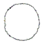 Mehrfarbige Fluorit Kette, 76 cm ca. 320.00 ct