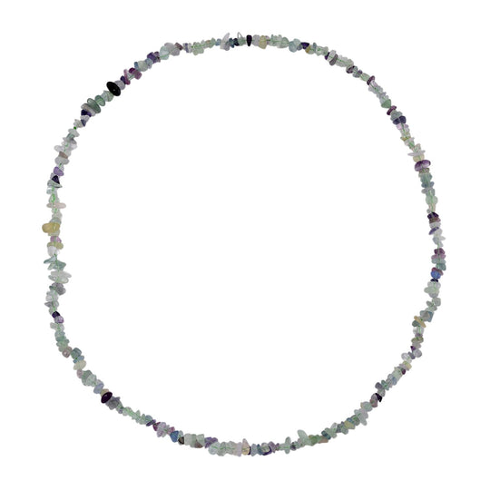 Mehrfarbige Fluorit Kette, 76 cm ca. 320.00 ct