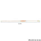 D'joy Feueropal Armband ca. 19 cm + 2.5 cm extender, 925 Silber 750 Gelb Vergoldet ca. 1.04 ct