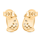 LUXURIANT DIAMOND -Lab Grown Diamant SI-GH Ohrringe, 925 Silber 750 Gelbgold Vermeil ca. 0.50 ct