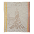 LIVMORE Set aus 3 Jacquard Küchenhandtüchern, 50 x 70 cm, Schwarz