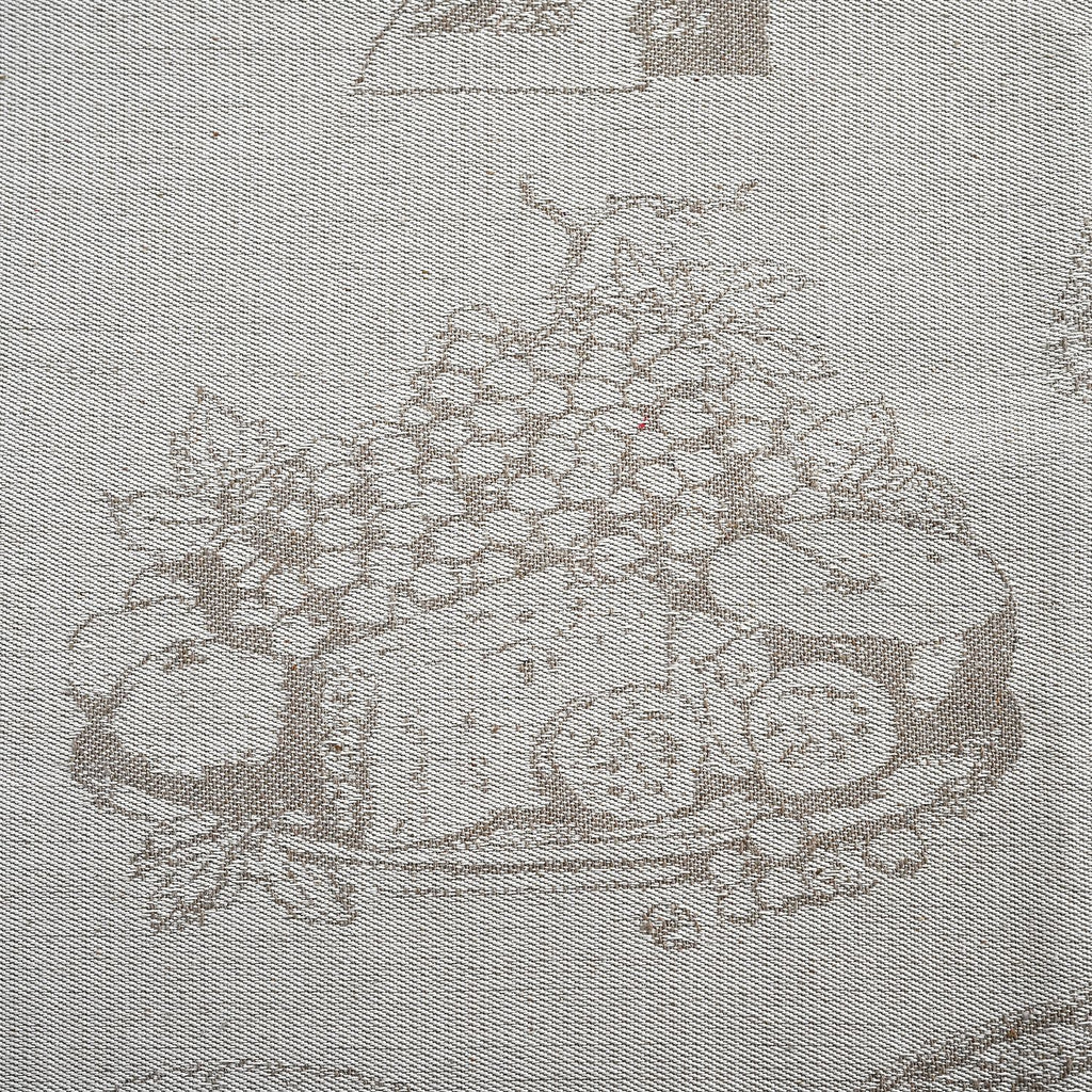 LIVMORE Set aus 3 Jacquard Küchenhandtüchern, 50 x 70 cm, Schwarz