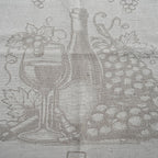 LIVMORE Set aus 3 Jacquard Küchenhandtüchern, 50 x 70 cm