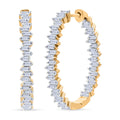 LUXURIANT DIAMOND - Lab Grown Diamant SI Ohrringe 925 Silber 750 Gelbgold Vermeil (10-15 Werktage Lieferzeit) ca. 1.08 ct