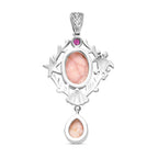 D joy AA Natrolith Anhänger 925 Silber ca. 7.50 ct