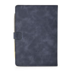 LIVMORE - 2er Set A5 Notizbuch mit Stift Umschlag mit Magnetverschluss Motiv Stadt Nationaler Landschaftsstil Nebelblau
