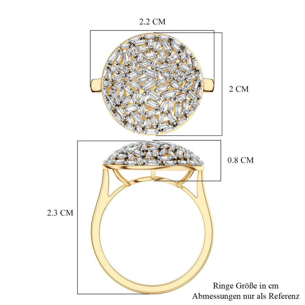 750 Gelbgold Vermeil