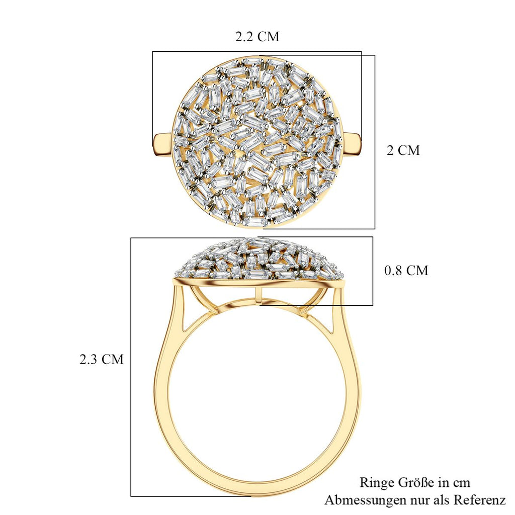 750 Gelbgold Vermeil
