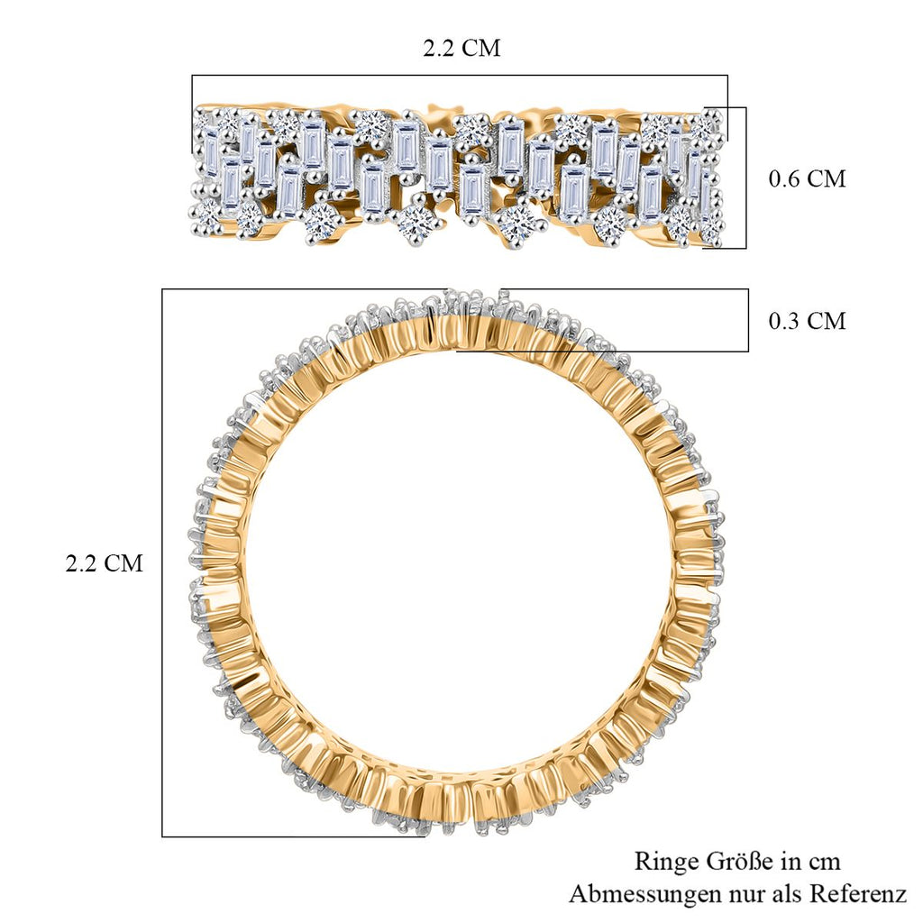 750 Gelbgold Vermeil