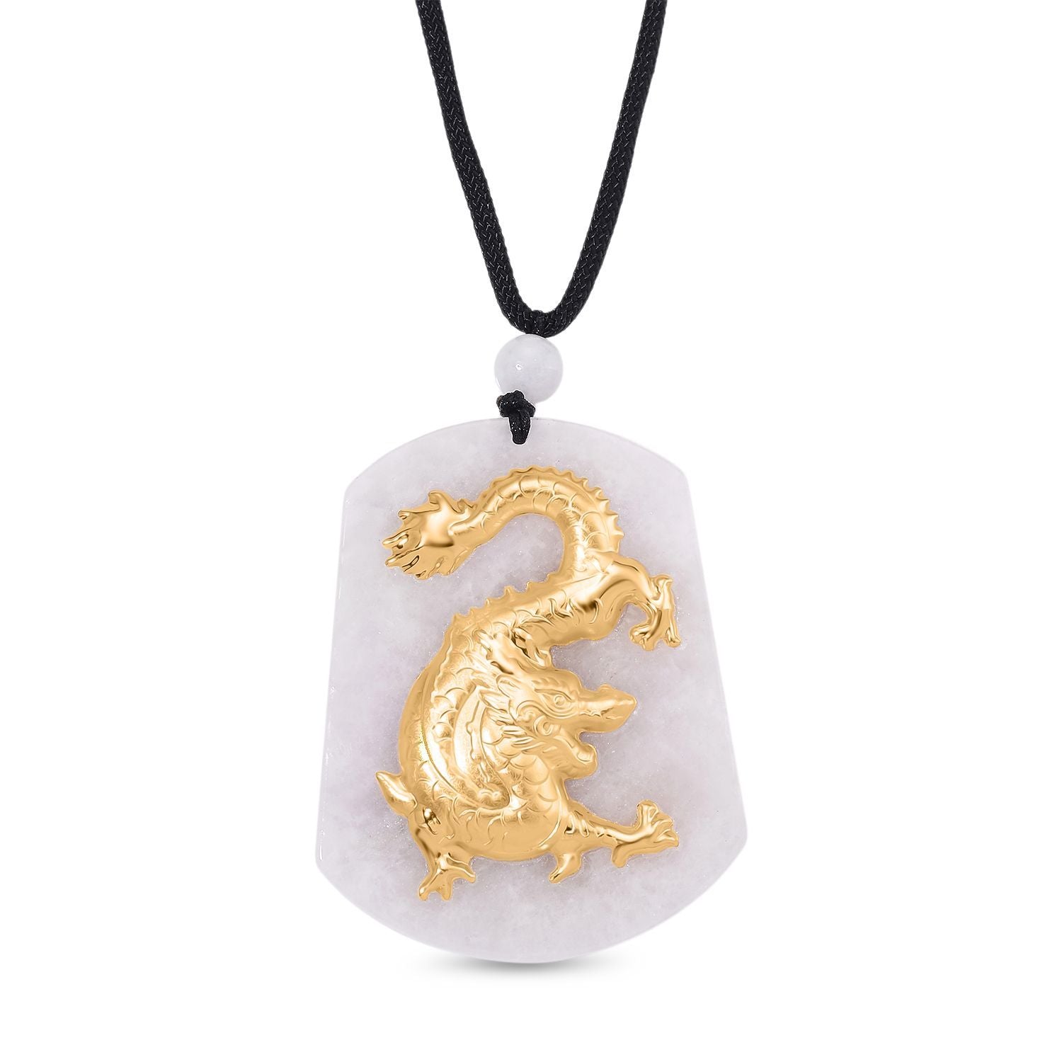 Weiße Jade Halskette, Flexibles, 999 Gold ca. 140,00 ct.