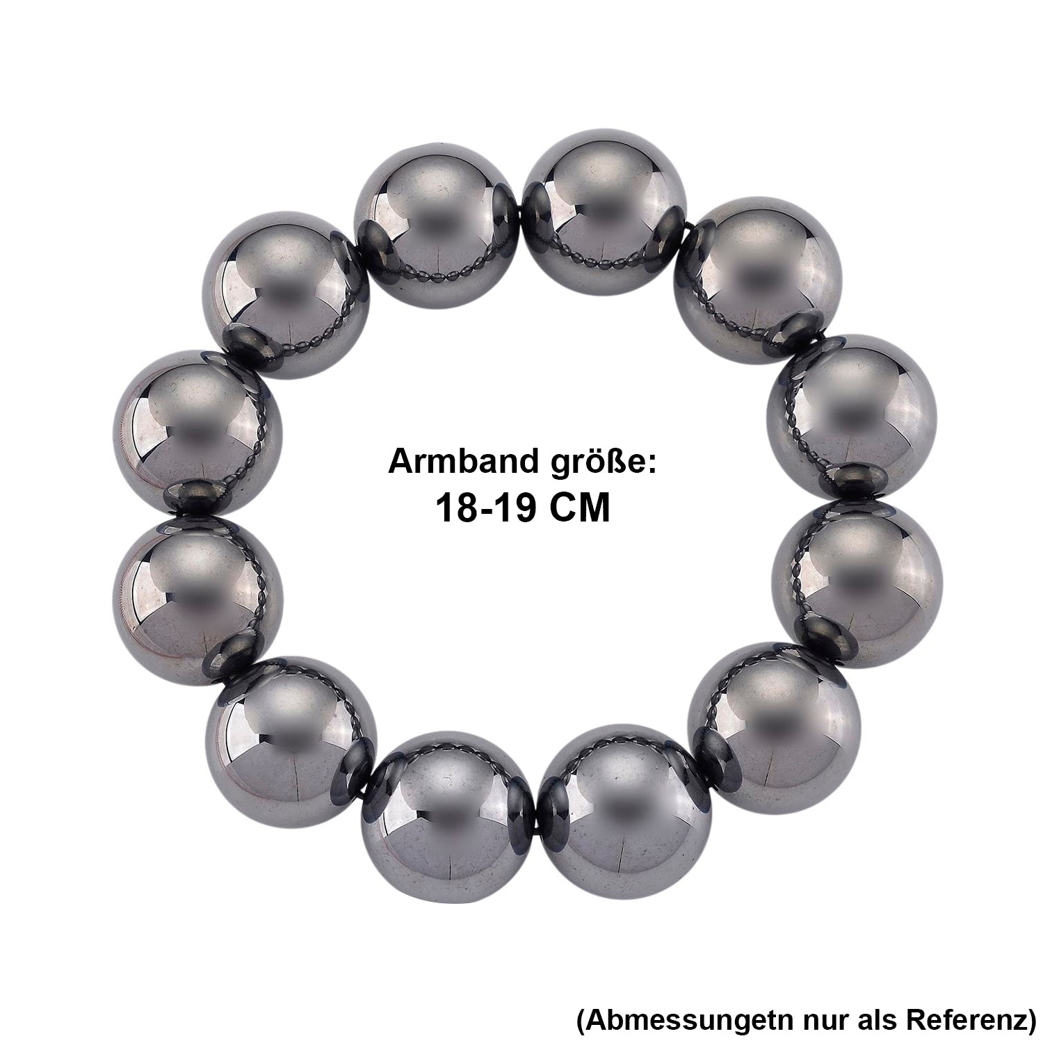 Terahertz 20mm Armband, flexibel (18-19 cm), ca. 610.00 ct