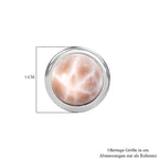 D’joy AA Natrolith Ohrringe 925 Silber rhodiniert ca. 3.86 ct