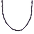 Afrikanische Amethyst Halskette, flexibel (ca. 42 cm), ca. 80.00 ct