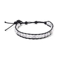 Flexibles weißes Howlith Armband - 35 ct.
