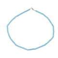 Blaue Howlith Halskette, 45cm - 61 ct.