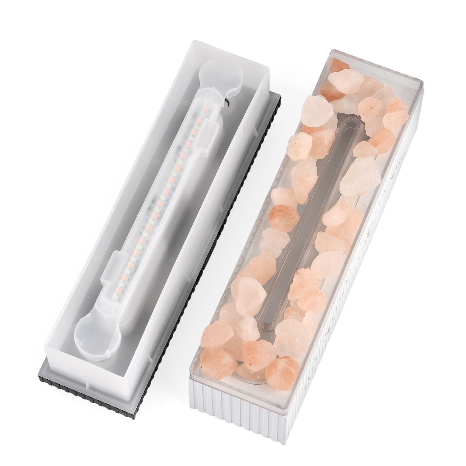 Aroma-Luftbefeuchter mit Doppel-Sprühfunktion, LED-Licht und 10 Duftölen, 200 ml