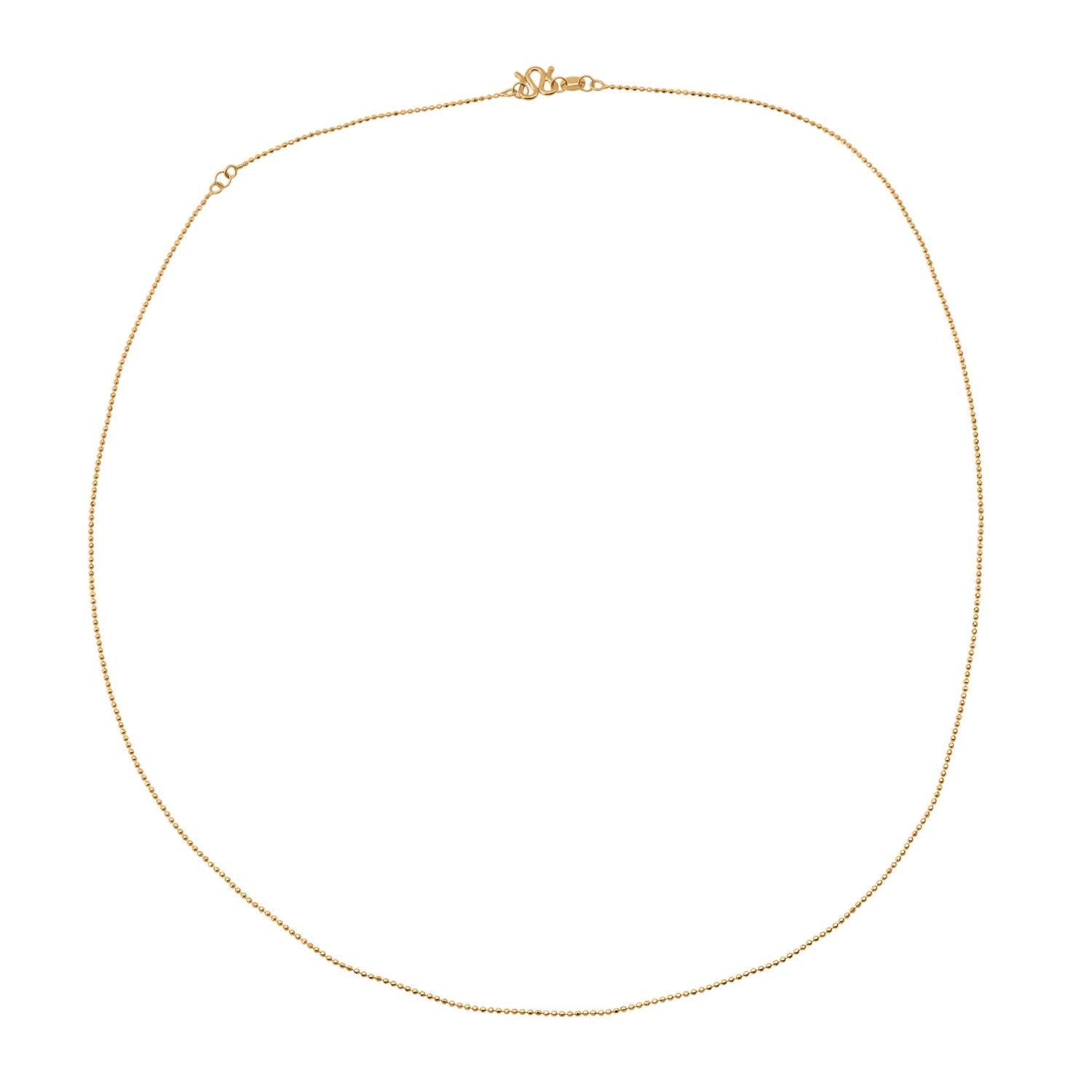 999 Gold Kugelkette ca. 50 cm ca. 3,36g