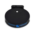 Saugroboter mit Wischfunktion, bürstenloser Motor, Saugkraft 2200 bis 3000 Pa, Gyro Navigation, 0.55 L Staubbehälter, 0.4 L Wassertank, TUYA WiFi App, 90 Minuten Laufzeit, unter 60 dB, Schwarz