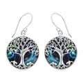 Royal Bali - Abalone Muschel Ohrringe 925 Silber