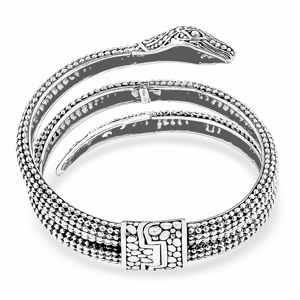 Royal Bali - 925 Silber Armreif ca. 19 cm ca. 42,72g