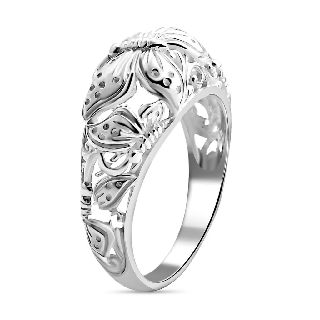 Royal Bali - 925 Silber Ring (Größe 18.00) ca. 4,50g
