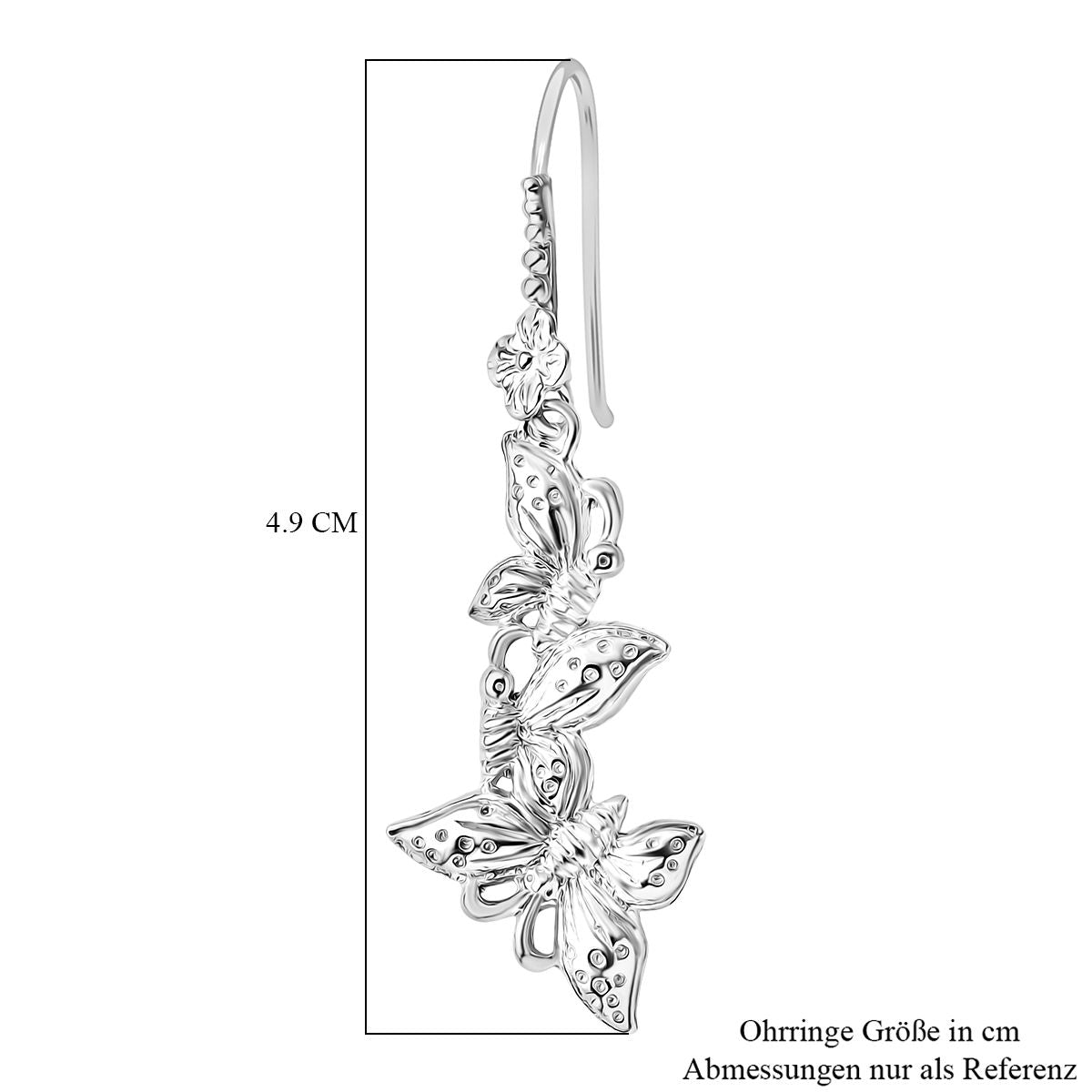 Royal Bali - 925 Silber Jalak Ohrringe 5,70g