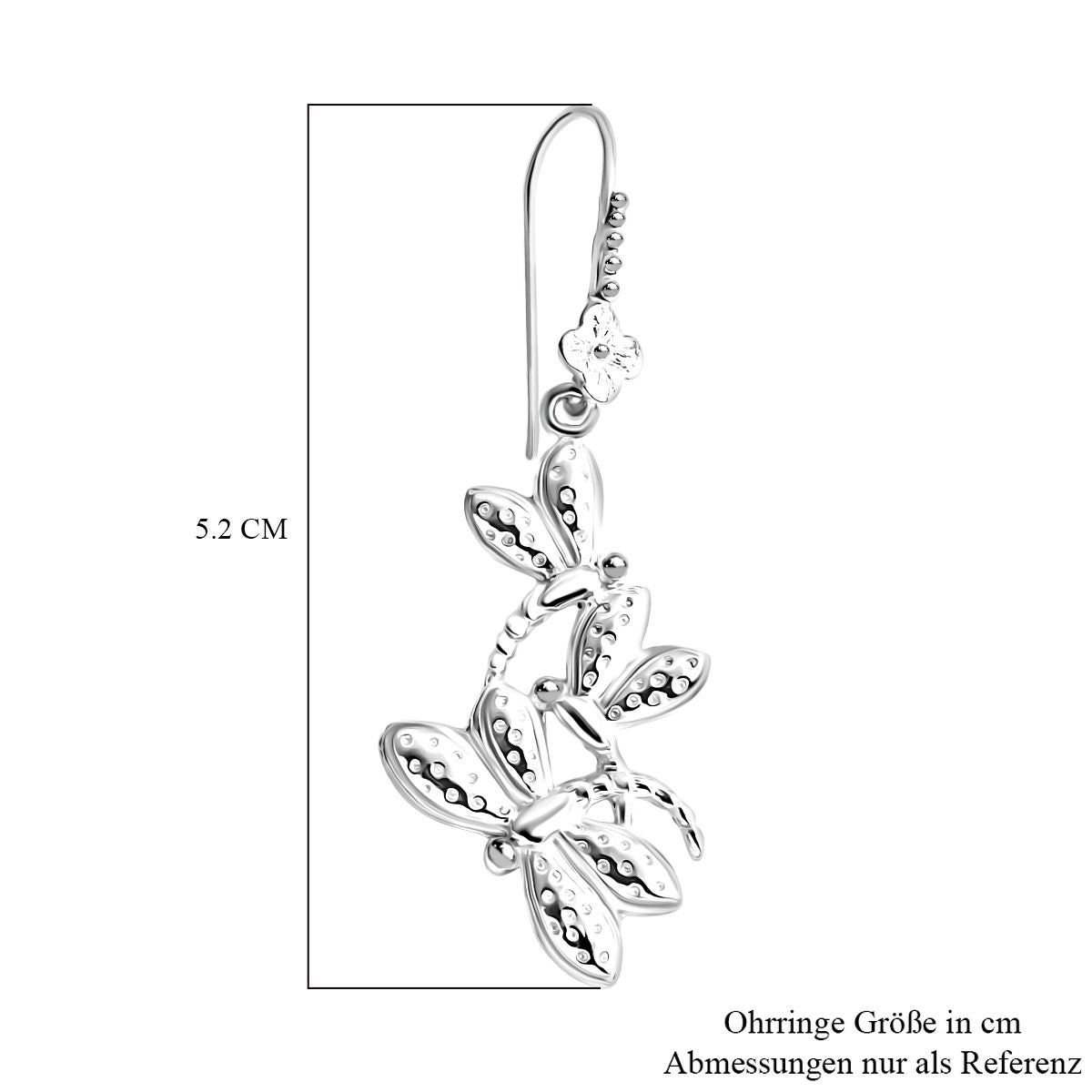 Royal Bali - 925 Silber Jalak Ohrringe 5,70g