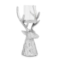 Rentier Teelichthalter, Silber, 50.8 x 20.3 x 25.4 cm