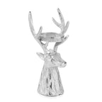 Rentier Teelichthalter, Silber, 50.8 x 20.3 x 25.4 cm