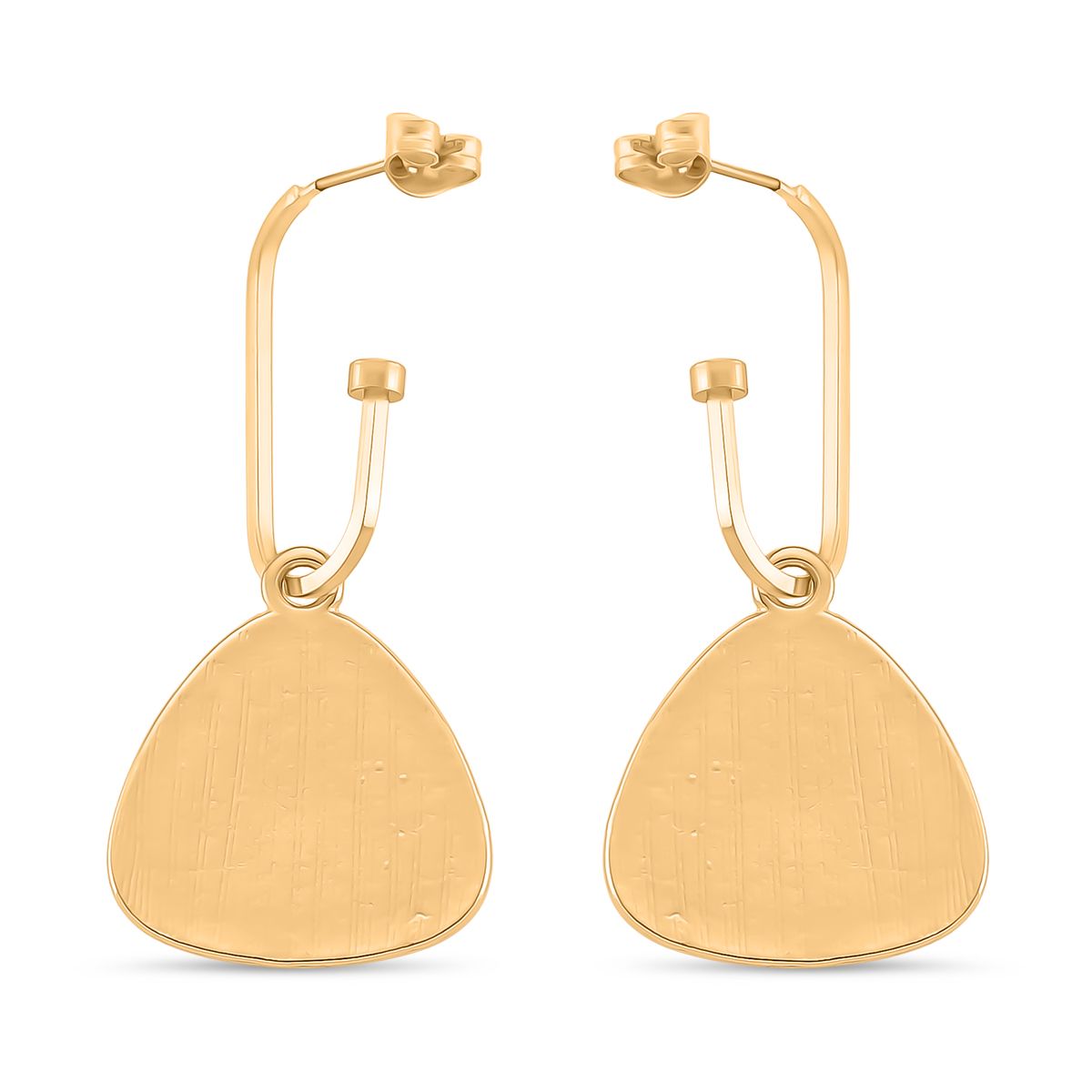 Rosa Muschelkernperlen Ohrringe, Legierung in Goldton