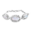 D'Joy Royal Bali- Larimar 19cm Armband in 925 Silber - 18,52 ct.